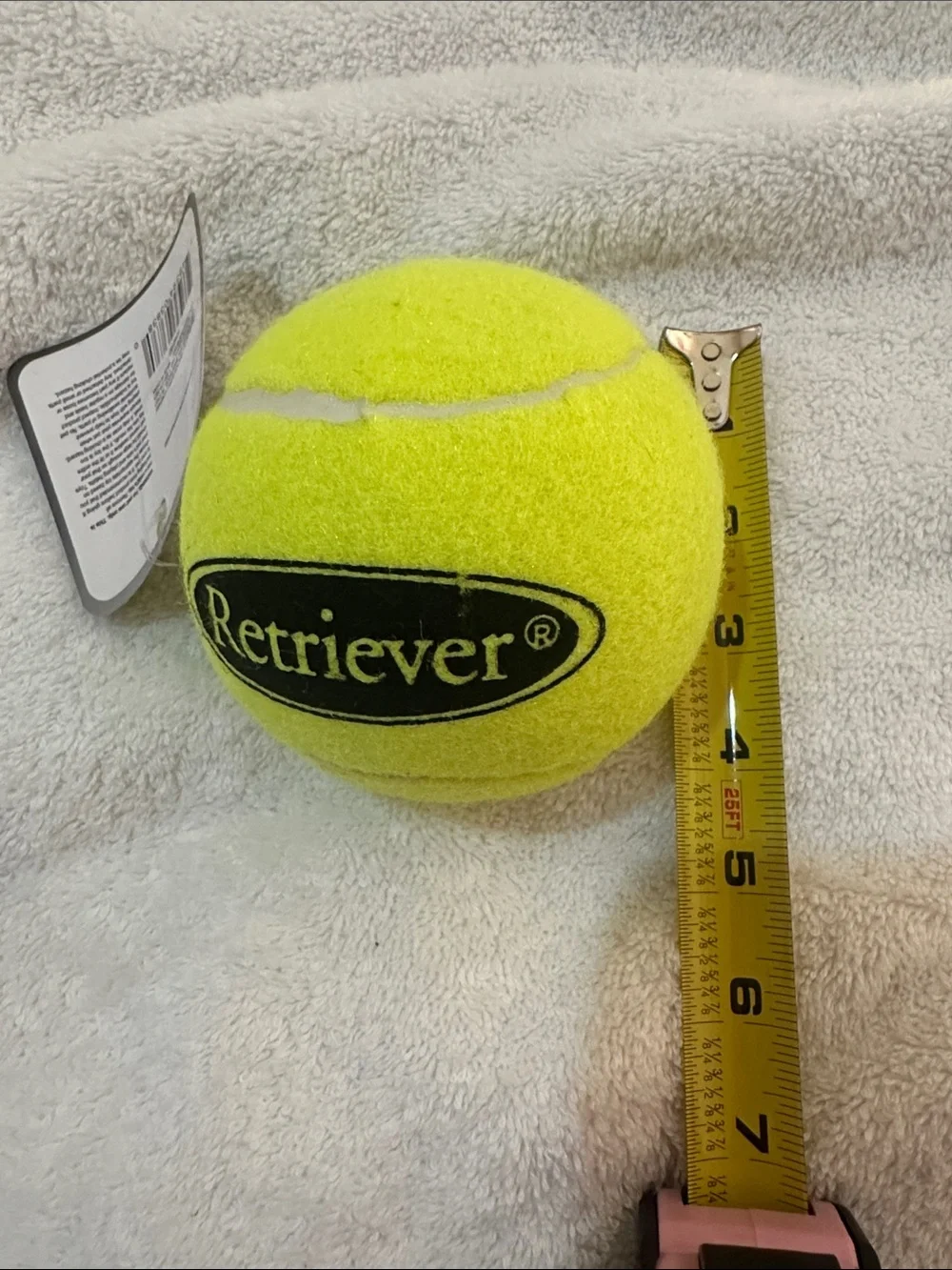 Tractor Supply Co. Retriever Jumbo Tennis Ball - Neon Yellow